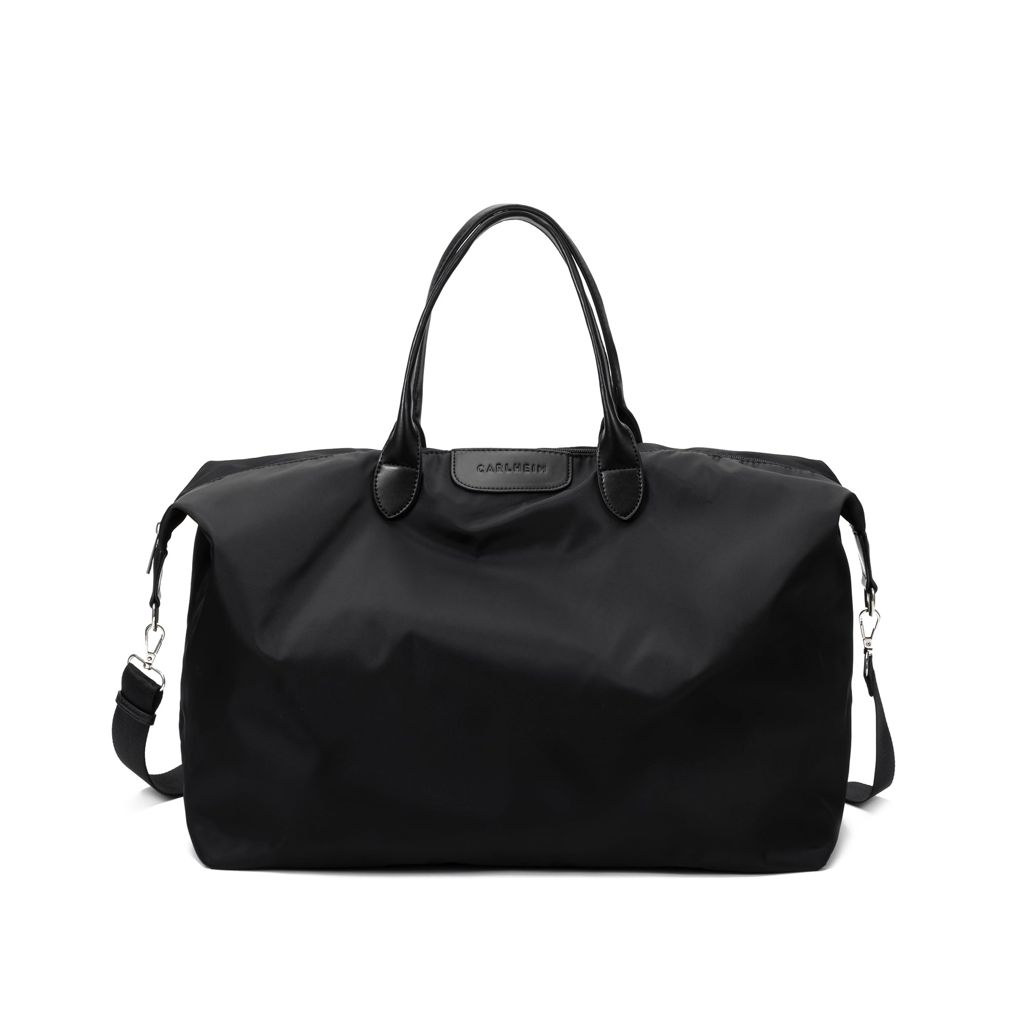 Carlheim Unisex's Haven Weekender Travel Sports Bag, Black, Large