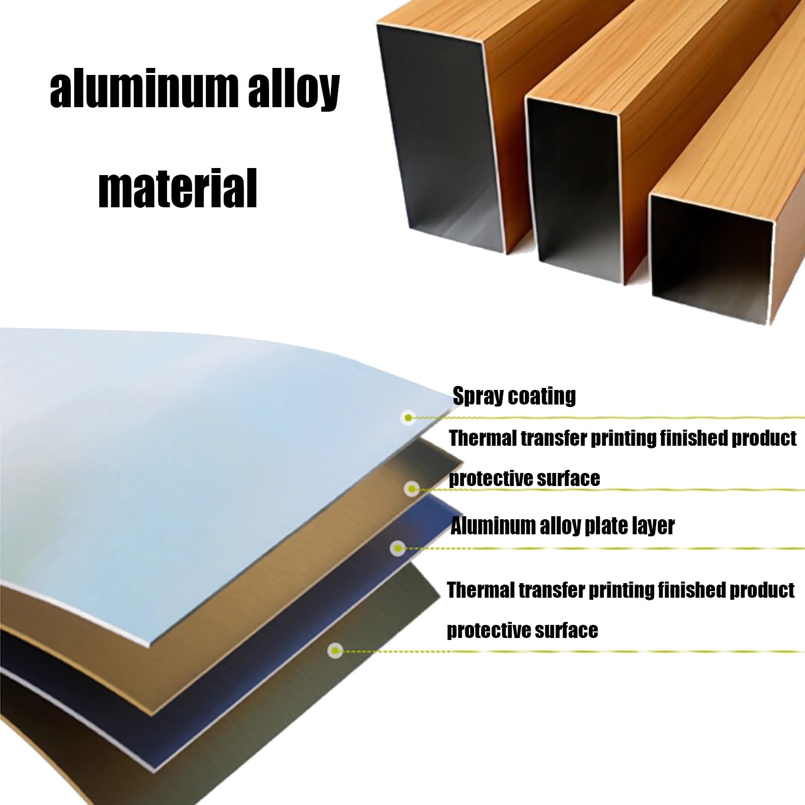 Cama de cultivo rectangular de aluminio para exterior, macetero móvil | Con acabado imitación madera|Rectangular|Esquinas redondeadas|Ideal para verduras, flores y hierbas(L120xW40xH45xD38CM)