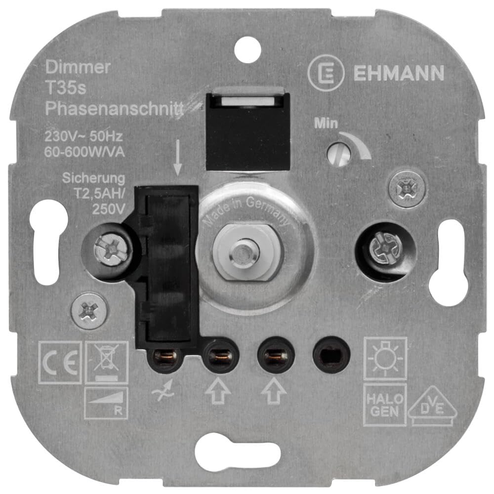 Druck-/Wechsel-Dimmereinsatz, 60-600W