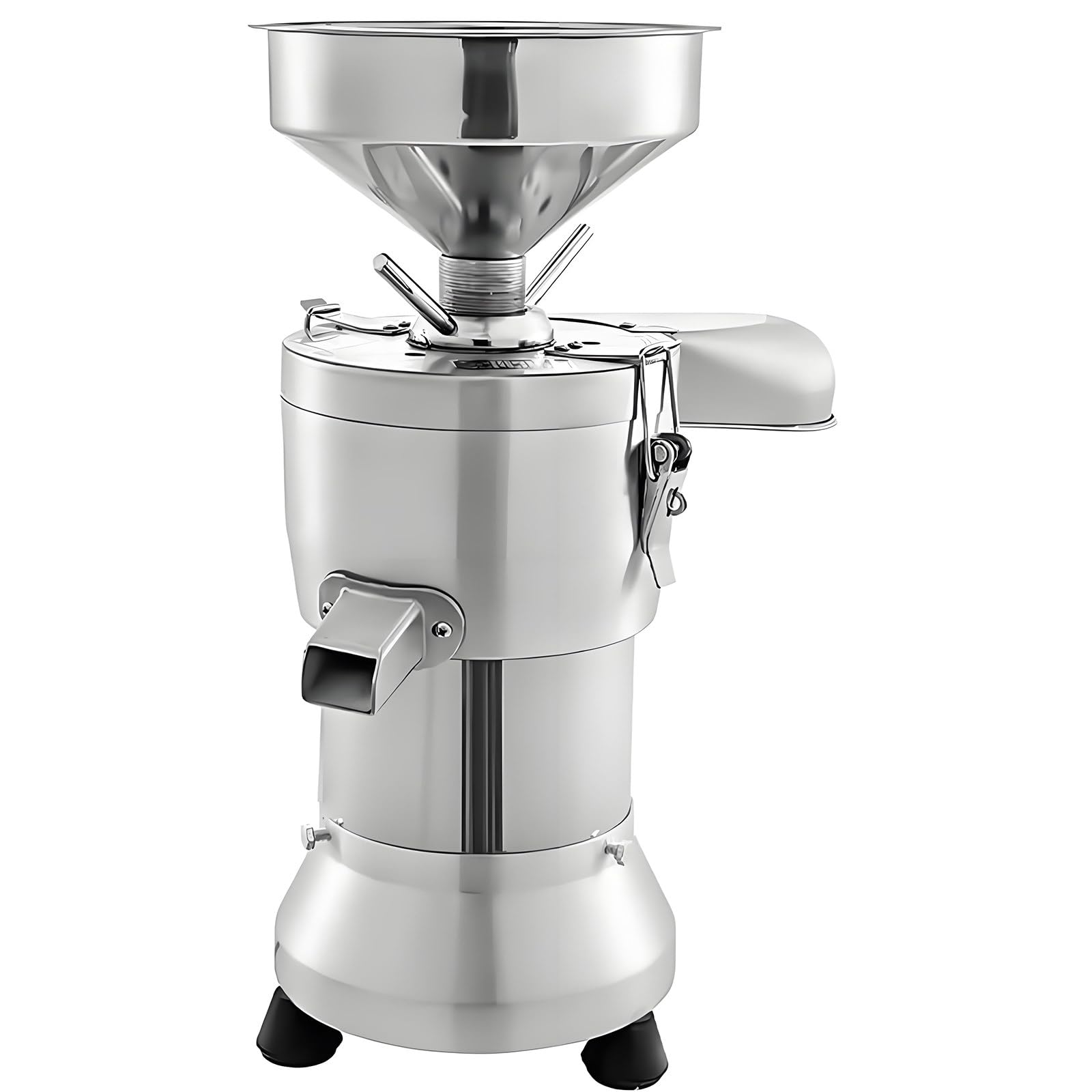 Machine à Pouding Au Tofu Professionnelle, 1 100 W, Machine à Lait De Soja Commerciale avec Séparation des Scories, Broyeur Automatique De Lait De Soja en Acier Inoxydable 25 Kg/H
