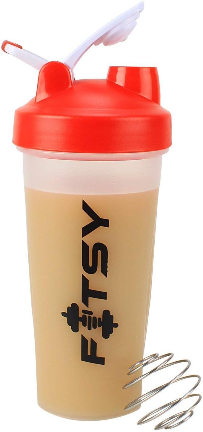 FITSY® Protein Shaker Gym Bottle, 600 ML