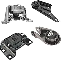 Vista 178 de Conjunto de soportes hidráulicos de motor y transmisión TRQ para Mercedes Benz C280 CLK320 E320