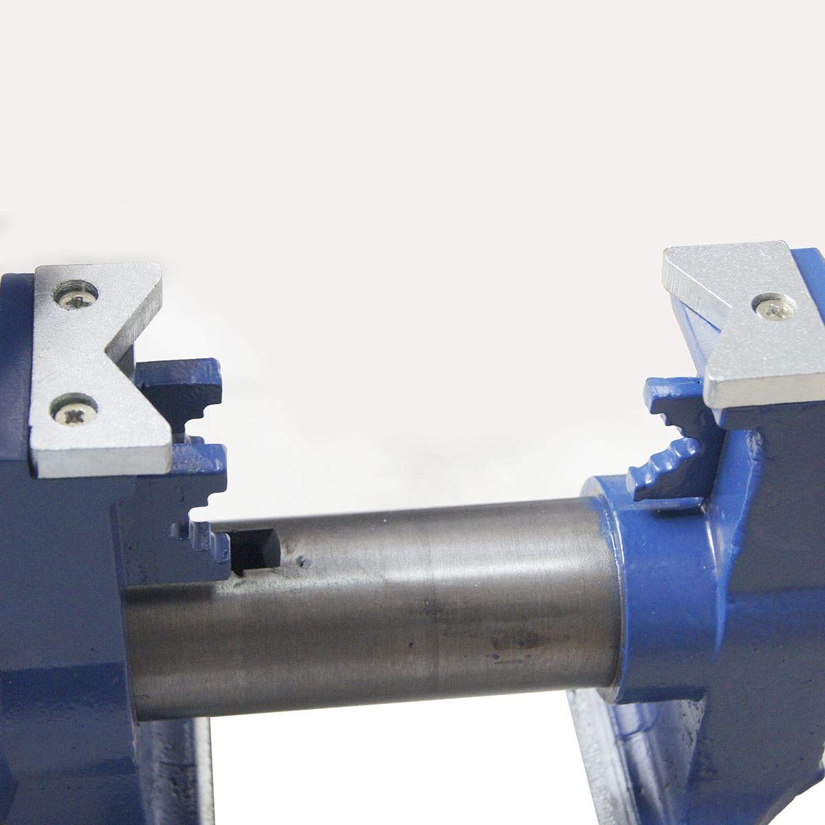 KATSU Morsa da Banco 5" 125 mm, Morsetto da Tavolo per Banco da Lavoro Multiuso con Base Girevole a 360 Gradi, per Meccanici e Ingegneri 402365