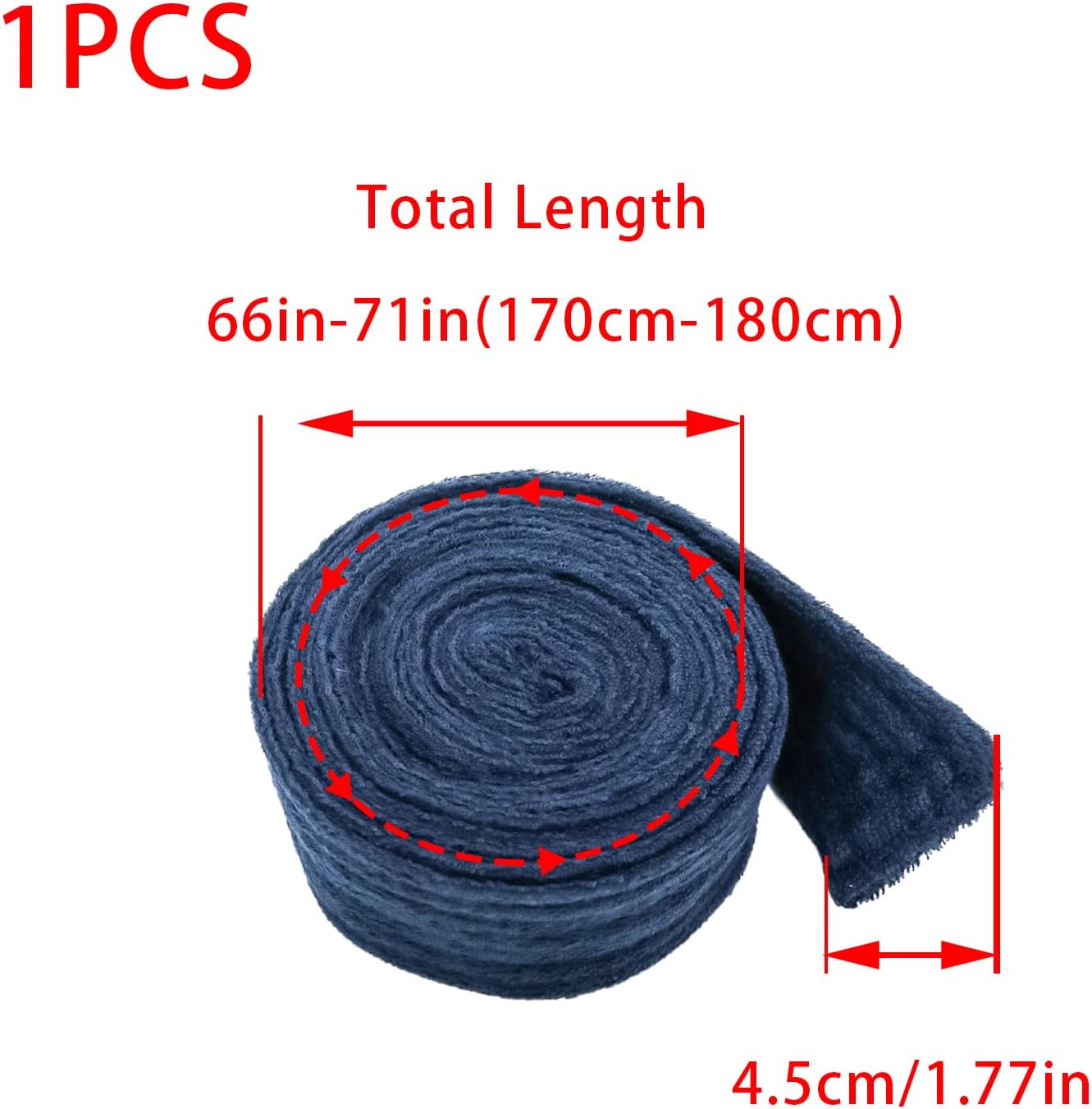 Robe Belt Replacement Flannel Hotel Bathrobe Waist Belt, 71 in x 1.7 in image 2