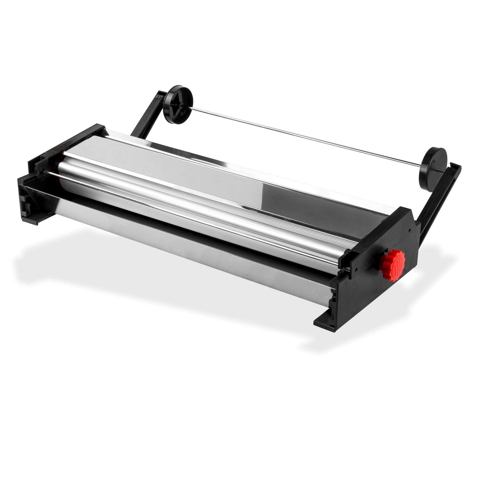 DEMA klej do tapet ze stali nierdzewnej, instrukcja obsługi (może nie być dostępna w języku polskim), szerokość robocza 57,5 cm, regulowana grubość kleju, uchwyt na rolkę