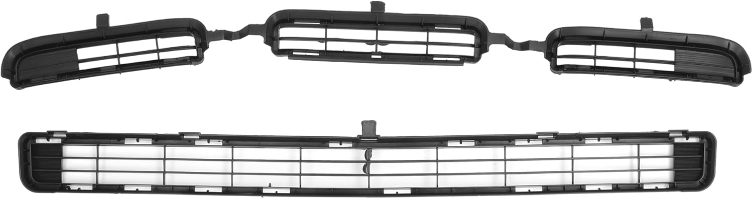 X AUTOHAUX No.5310142150 Front Lower Hood Bumper Grille Grill for Toyota RAV4 2006-2008 Front Lower Bumper Kidney Grille Grill Black 2 Pcs