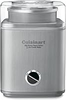 Vista 5 de Cuisinart Máquina para hacer pan, compacta y automática, ajustes personalizables, panes de hasta 2 libras, CBK-110P1, máquina de plata y helados