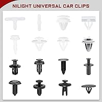 Vista 3 de GOOACC 1001 piezas de remaches universales para automóviles, juego de clips de retención para parachoques, guardabarros, panel de puerta, protector