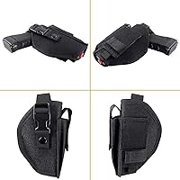 Vista 6 de Depring Funda táctica para cinturón y bolsa doble para cargador