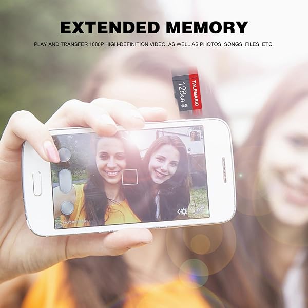 Carte mémoire 128GB Micro Memory Card Classe 10 avec Adaptateur SD - Carte TF Haute Vitesse pour Tablette/téléphone Mobile/Appareil Photo/autoradio/Console de Jeu (Lot de 2 Cartes de 128GB) - 5