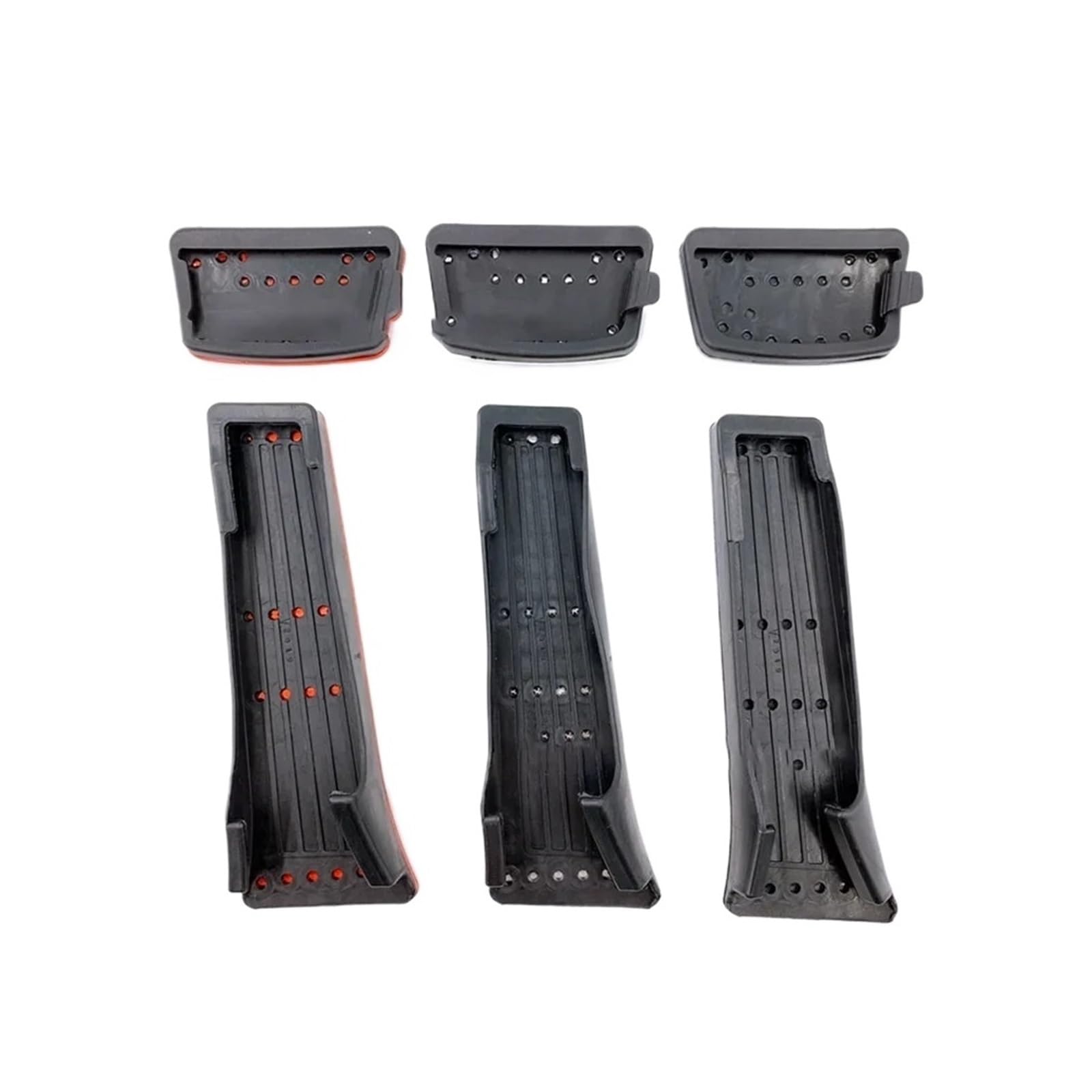 Kraftstoff-Beschleuniger-Bremszubehör, Kompatibel for Kia | Auto-Fußpedal-Abdeckungspolster, kompatibel for Kia Optima K5 DL3 JF 2015–2022(BLACK)
