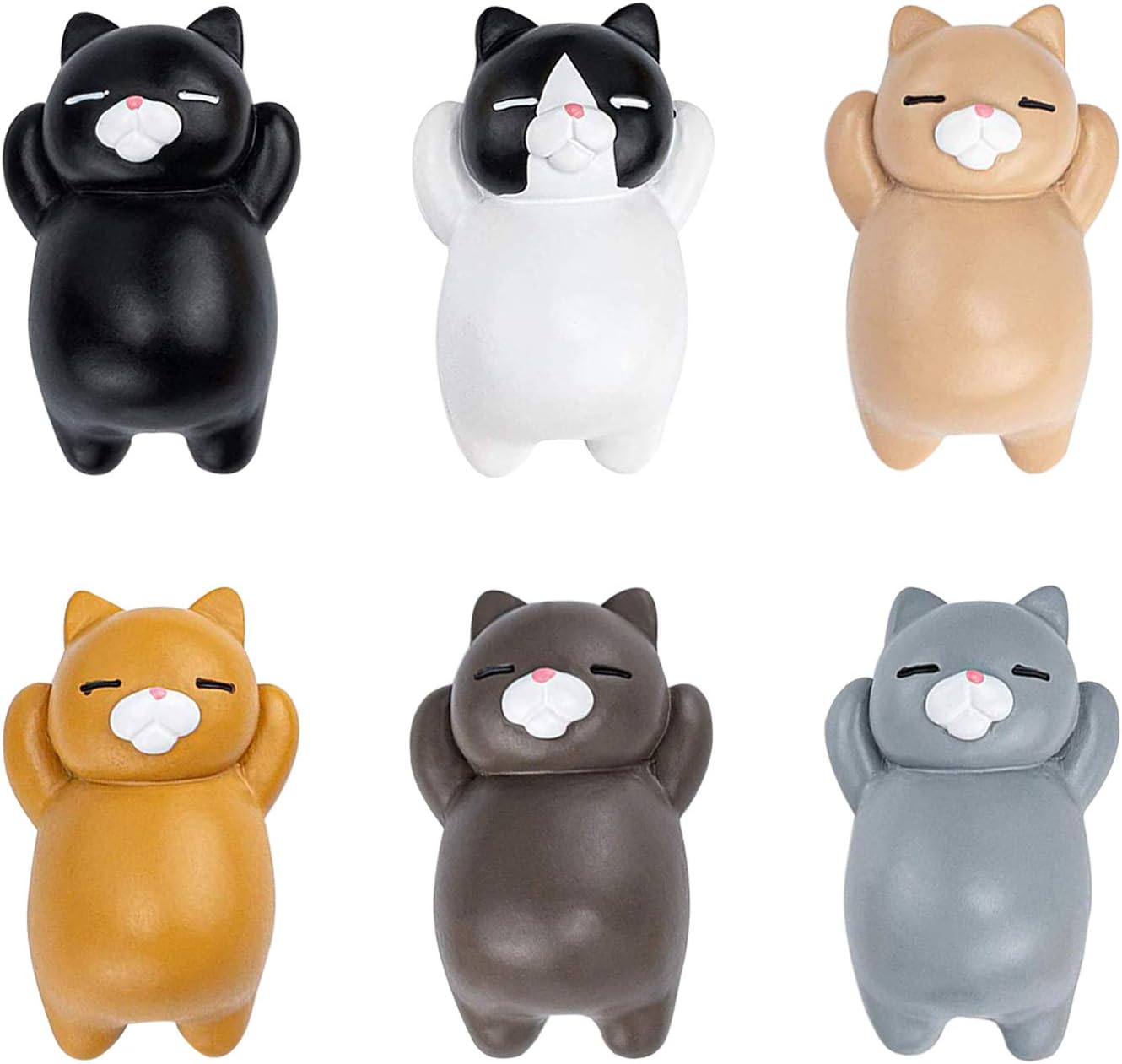 Fun Cat Refrigerator Magnets for Whiteboard, Office, Photos, Notes, Decorative Fridge Magnets