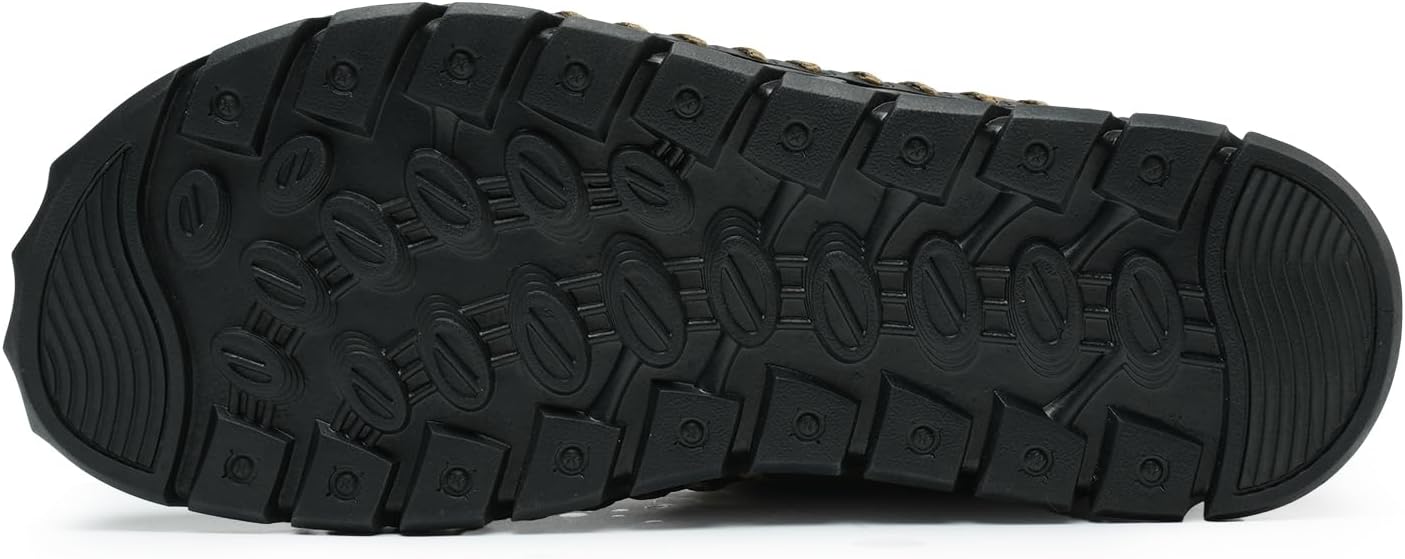 Chukka Boots Casual Fashion Oxford Dress Boots Leather Lace Up Desert Ankle Boots Classic For Men Lightweight Anti Handmade - Image 5