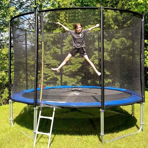 9. Bild von Baunsal® Trampolin Outdoor Ø 183 244 275 305 335 366 396 427 457 487 cm (FGOS) als Komplettset Kindertrampolin Gartentrampolin Spielzeug Gartenspielzeug für Kinder Ø 366 cm
