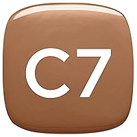 Vista 53 de L'Oreal Paris Makeup True Match Super-Blendable Liquid Foundation, Light Ivory W2, 1 Fl Oz, 1 Count C7 NUT BROWN