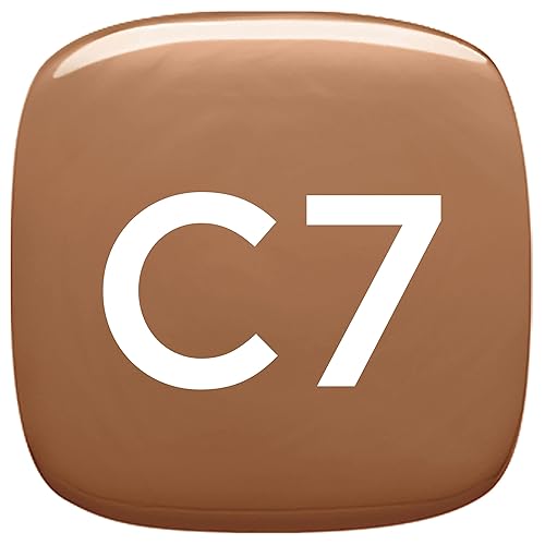 Miniatura 7 de L'Oreal Paris Makeup True Match - Base líquida supermezclable, color marrón nuez C7, 1onza líquida, 1 unidad