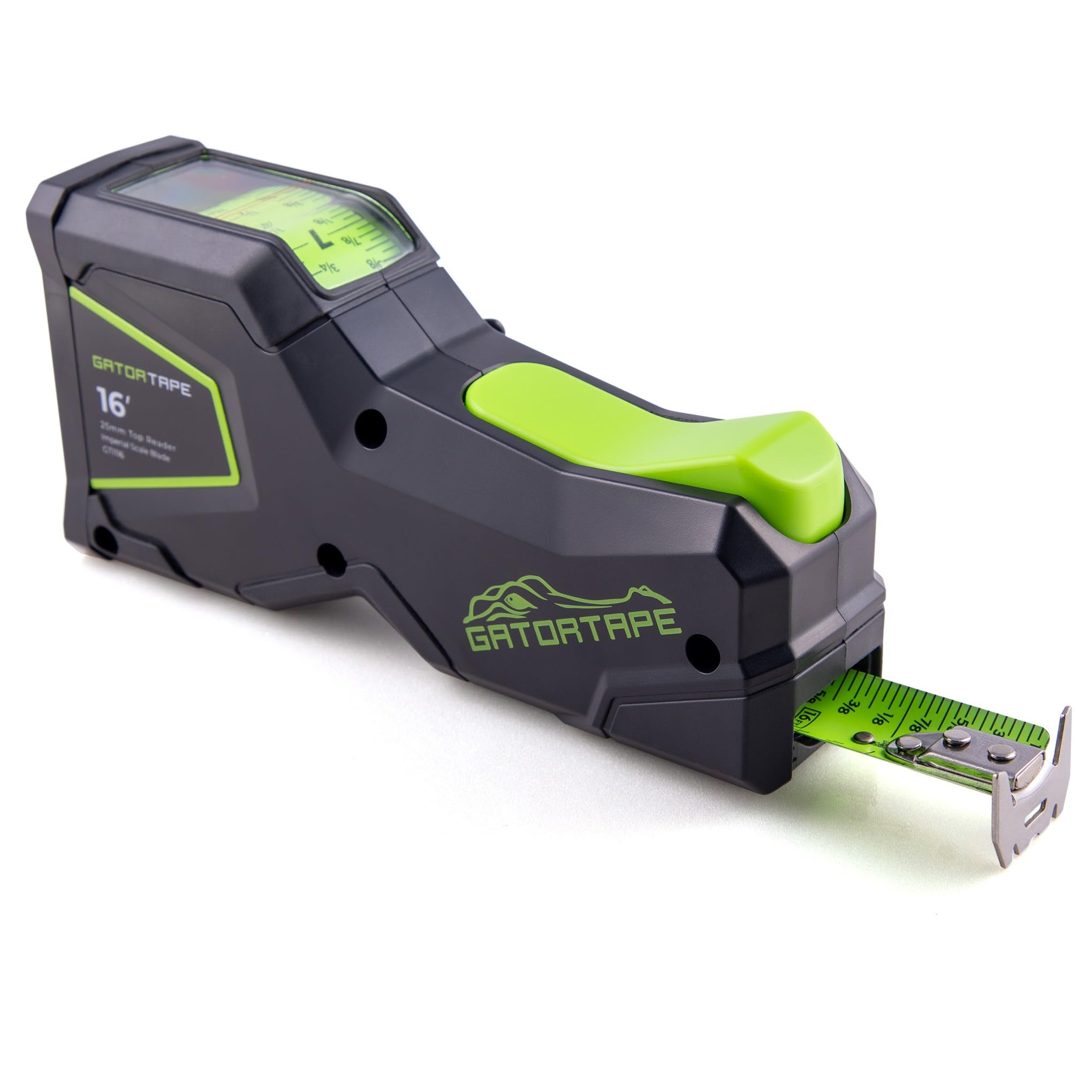 MK2.0 – Precision Retractable Measuring Tape (Inches) | Top-View Internal Reading | Ideal for DIY, Carpentry & Construction