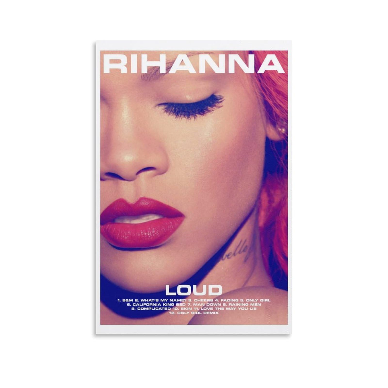 Amazon.co.jp: Rihanna リアーナ 大音量アルバムポスター ウォール 