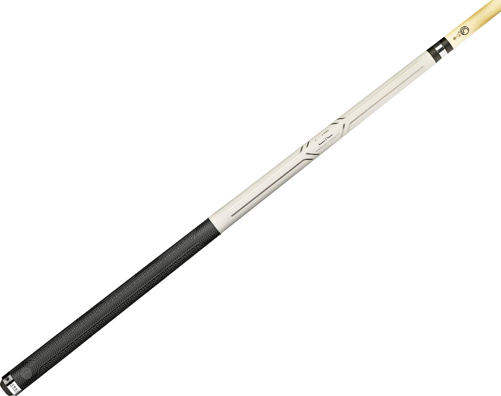 Lucasi HybridLHC13 Matte Pealized White/Metalic Silver Pool/Billiard Cue Stick