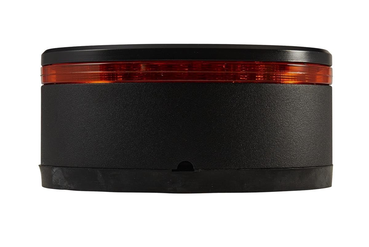 HELLA 2XD 455 255-021 LED Blitzleuchte - Blinkleuchte - K-LED Rebelution - 24/12V - gelb (amber) - Anbau/Magnetbefestigung - Kabel: 600mm - Stecker: DIN ISO 4165 - für Traktor, LKW, Gabelstapler