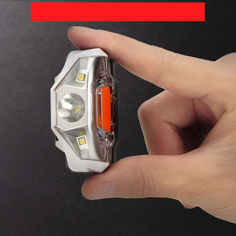 Latarka czołowa Energizer LED o dużej mocy, wodoodporna, z możliwością powiększenia, reflektor dla dorosłych, lampa czołowa na twardy kapelusz, na kemping, do biegania, na zewnątrz, światło