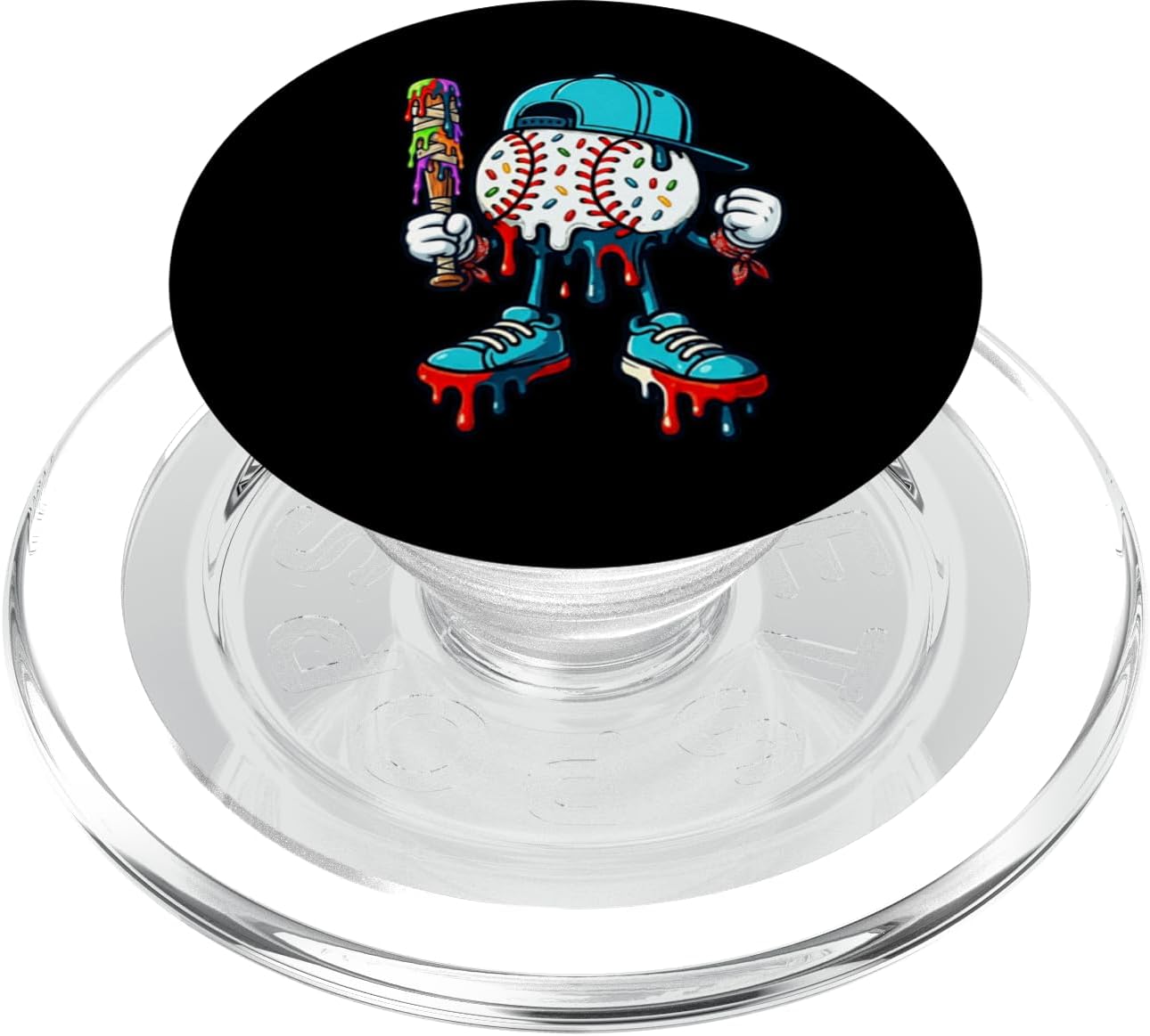 Baseball Drippy Style Apparel for Boys Youth Drip Baseball PopSockets PopGrip for MagSafe