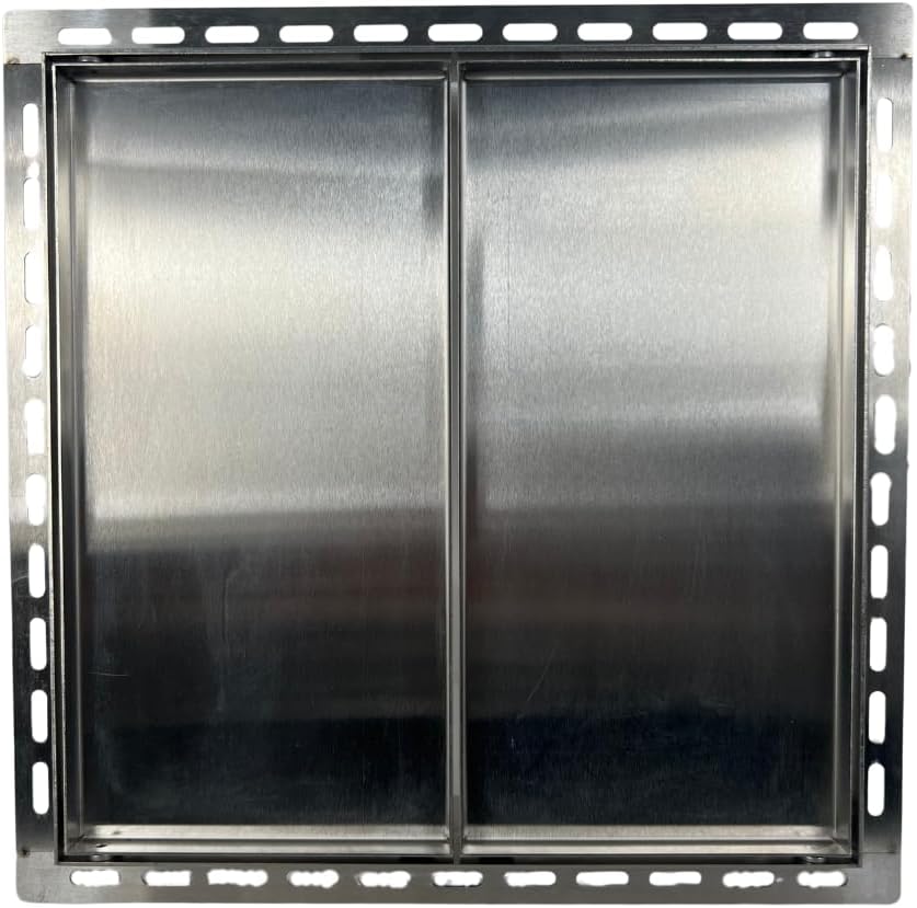 ZAVAK Access Panel with Double Tileable Door, Made from 304 Stainless Steel, 300.300.70