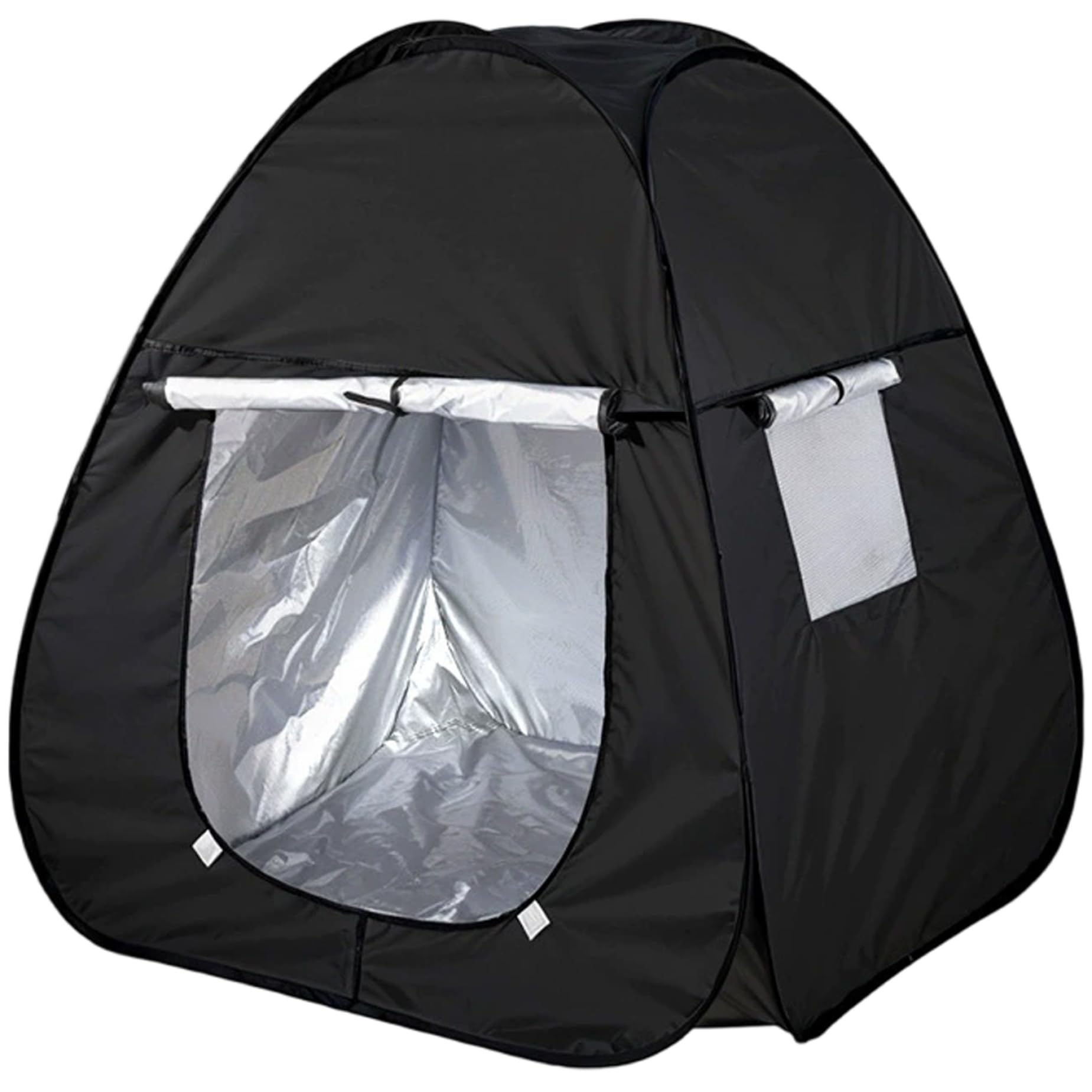 Sensory Tent for Kids, Blackout Indoor Play Tent, 90% Light Blocking Private Sensory Room for Reading & Relaxation, Black, 84x84x95 cm