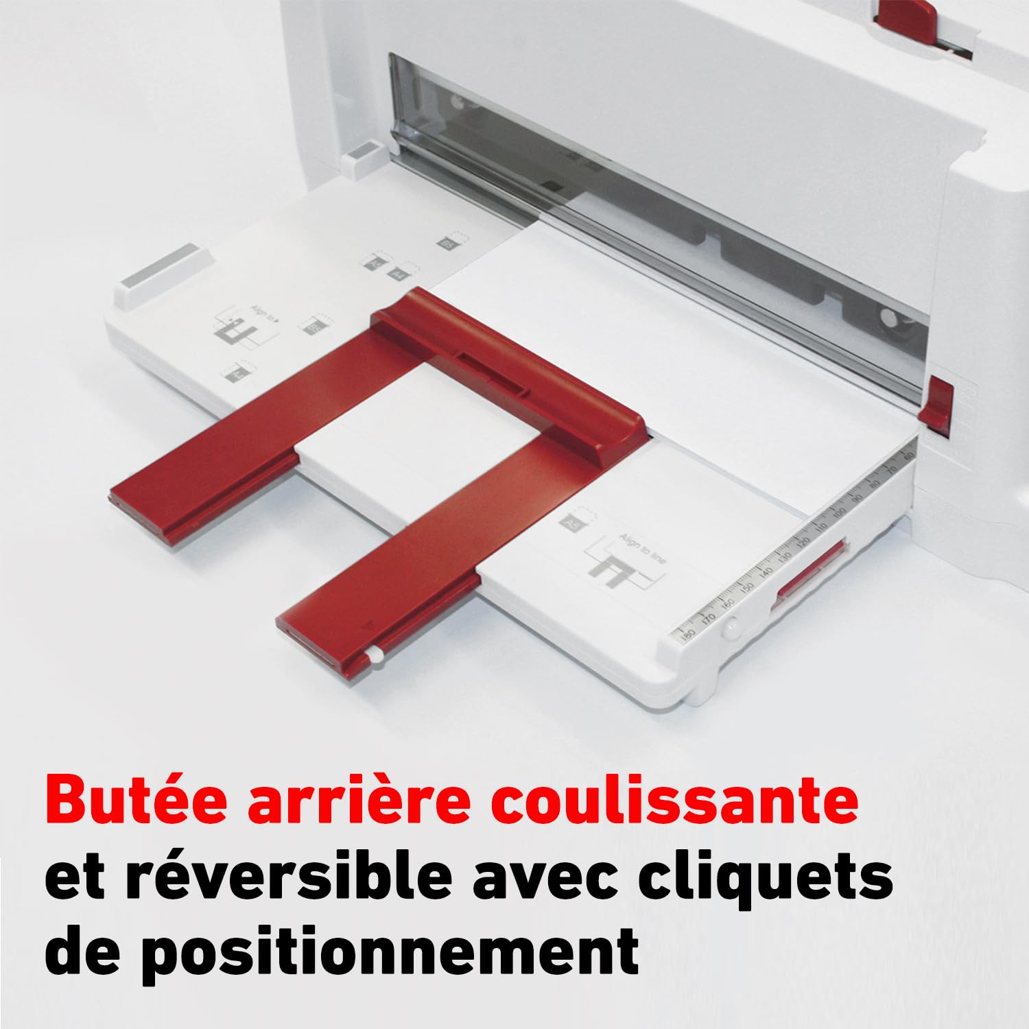 IDEAL 3006 Massicot de bureau, pour couper jusqu'à 60 feuilles sans effort, longueur de coupe 300 mm
