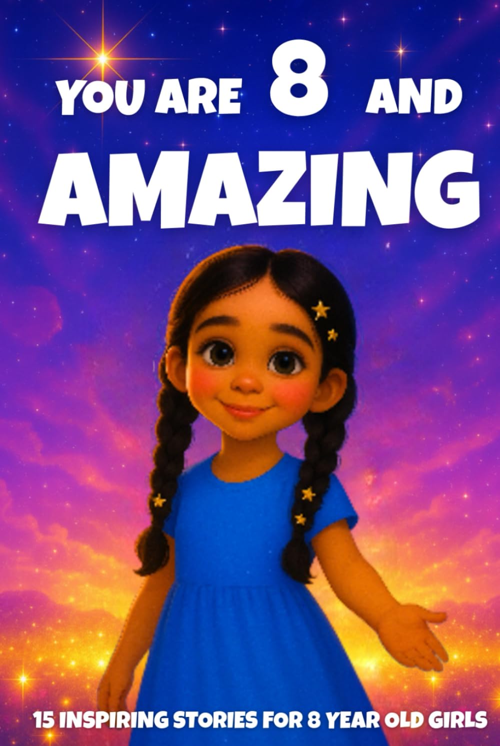 YOU ARE 8 AND AMAZING! Inspiring Stories for 8-Year-Old Girls: 15 Motivating Tales of Courage, Confidence, Friendship, and Kindness. (YOU ARE AMAZING)