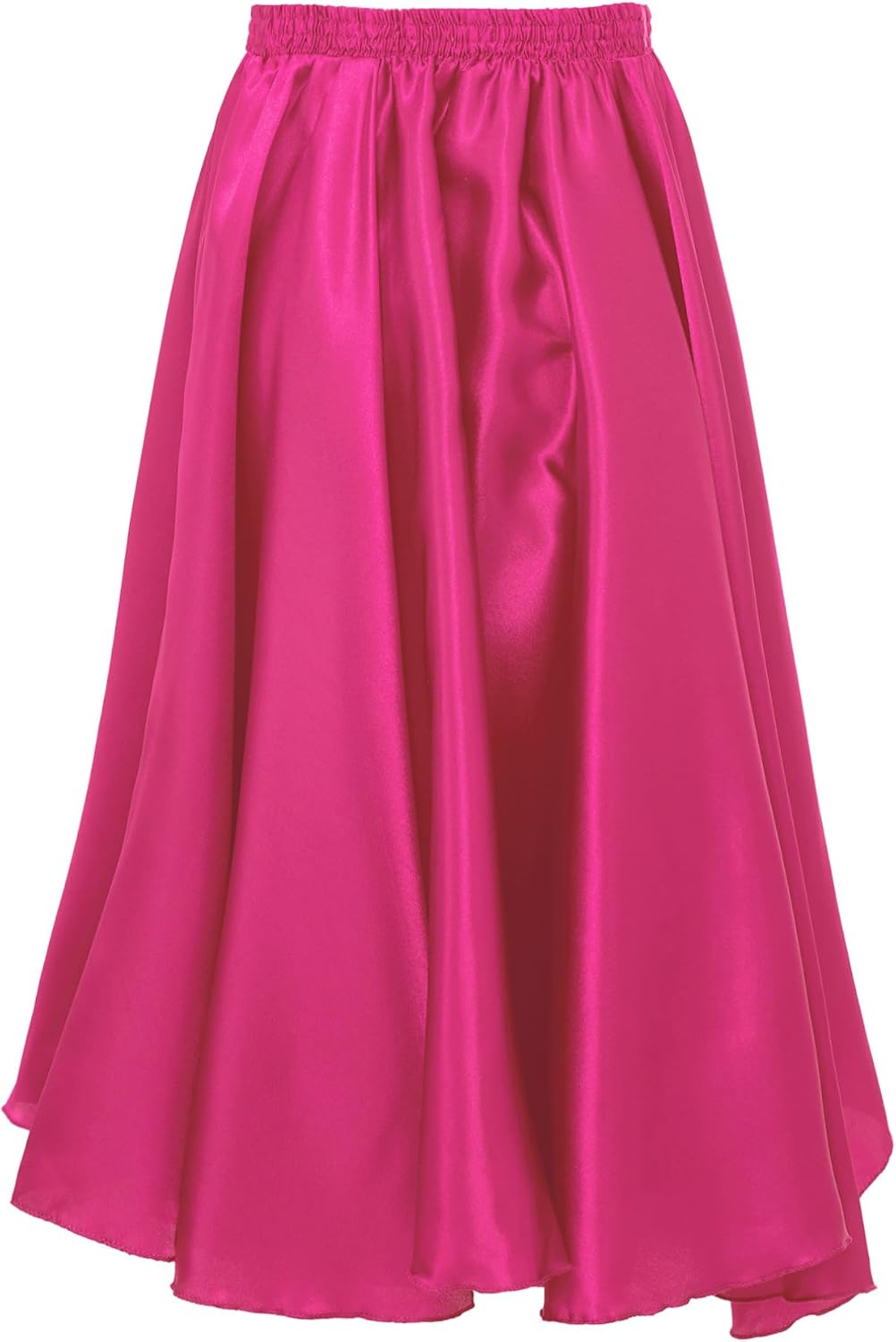 ranrann Kids Girls Swing Dance Skirts Gypsy Latin Spanish Flamenco Belly Dance Skirts Ballroom Performance Costume