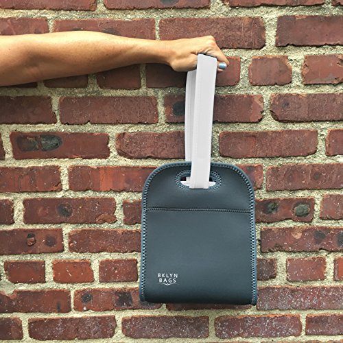 Neoprene Lunch Bag – Tiffin Bag – Eco Friendly Insulated Bento Bag With Zipper And Strap For Boys Girls Kids Teen & Adults. Lunch Tote, Lunch Box,Food Container For School Or Work (White/Black) #TOP2