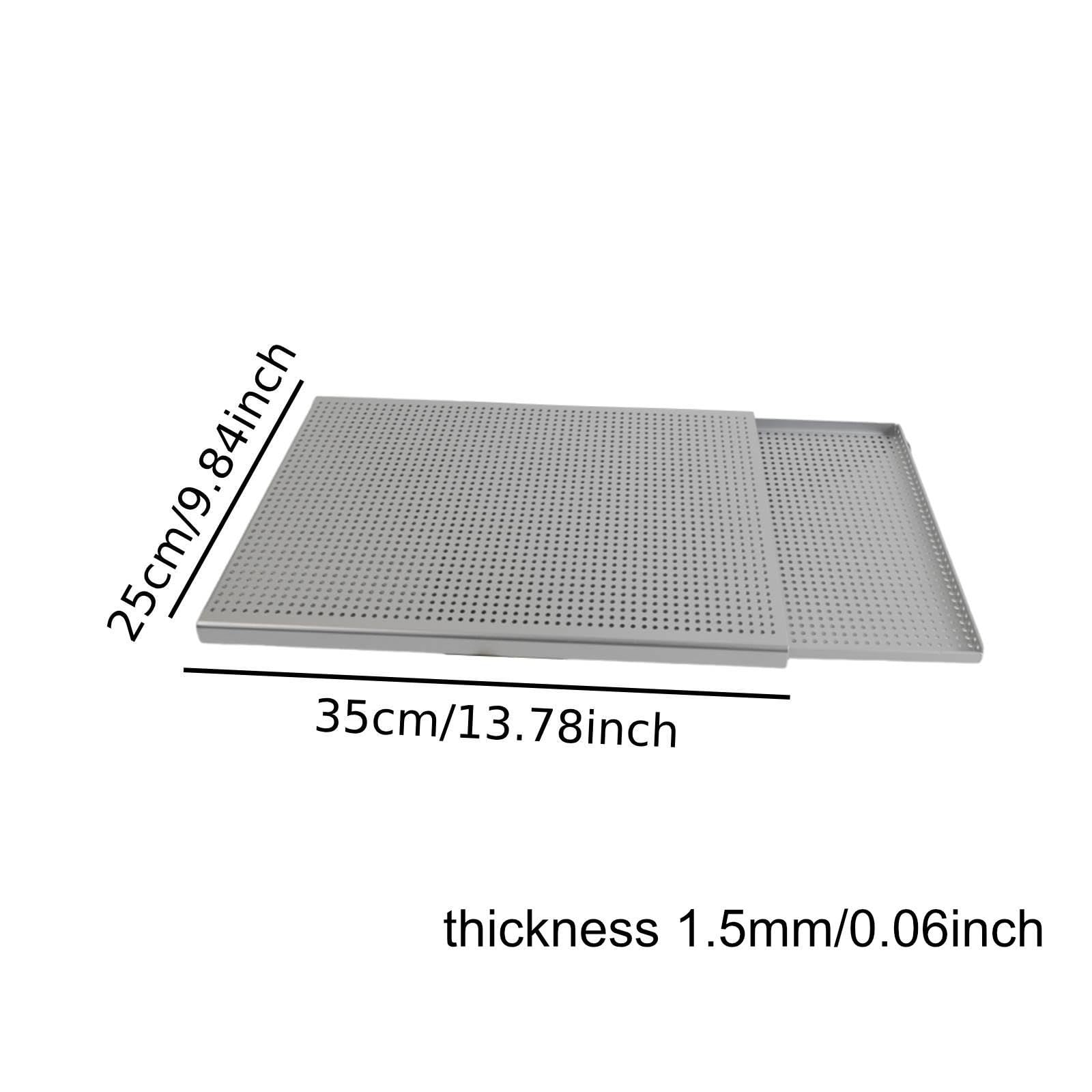 rockible Blätterteig-Backform, Napoleon-Backblech, Mehrzweck-Antihaft-Backform, Werkzeug, Form für Kuchen und Torten, Dicke 1.5 Mm