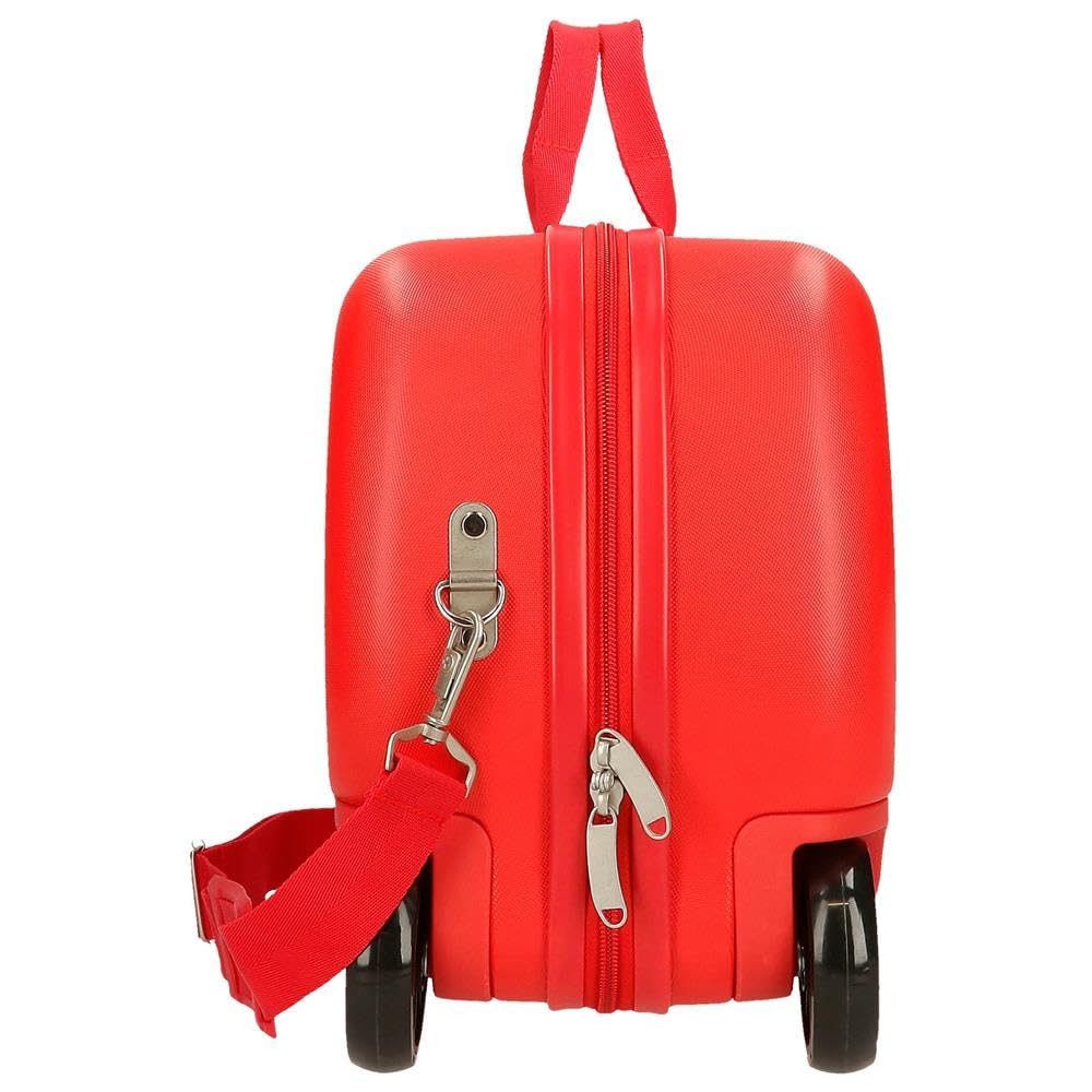 Joumma Disney Cars Trip walizka dziecięca czerwona 45 x 31 x 20 cm twardy ABS 24,6 l 1,8 kg 2 koła bagaż podręczny, Czerwone, walizka dziecięca