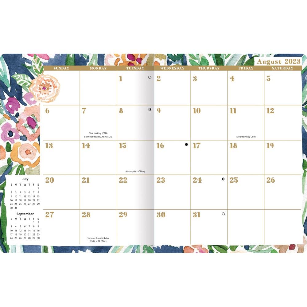 WSBL Grow Wild 2024 Monthly Planner (24997050025), green - Image 2