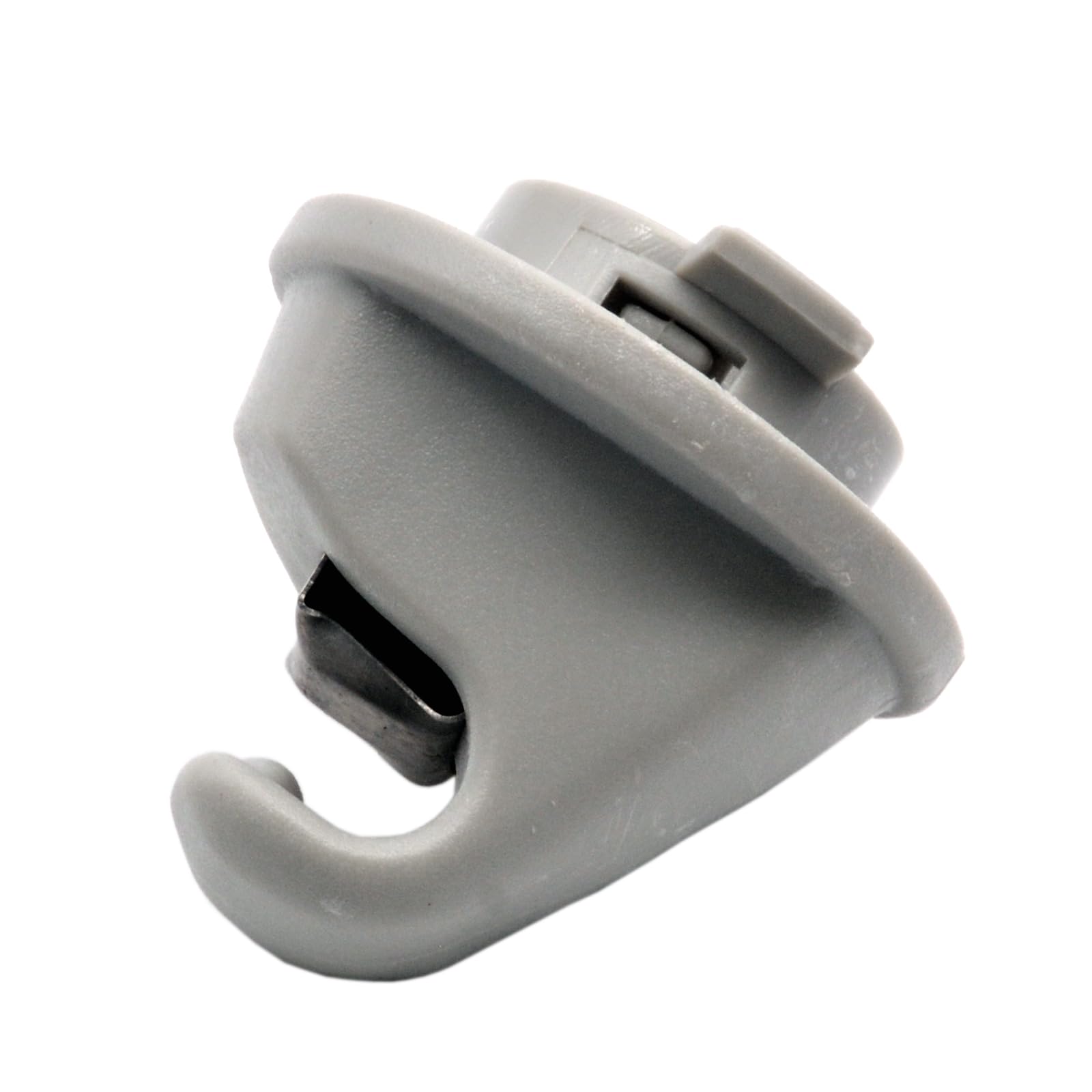 Visera parasol Clip Gancho Soporte Soporte Gris Enganches para viseras parasol Para Golf 7 E-Golf Passat Polo Para Tiguan Para Jetta Para T-Cross Para T-Roc Para Touran Para Audi Q8 Para Seat Tarraco