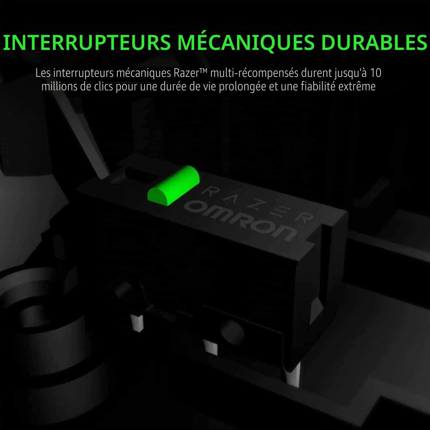 Razer DeathAdder Essential Souris de Gaming avec capteur Optique 6400 DPI 5 Boutons programmables Interrupteur mécanique Poignées latérales caoutchoutées Noir Classique