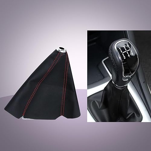 Miniatura 6 de Crynod 1 funda antipolvo para pomo de palanca de cambios de automóvil, 9.06 pulgadas, impermeable, de piel sintética, funda para botas de cambio,