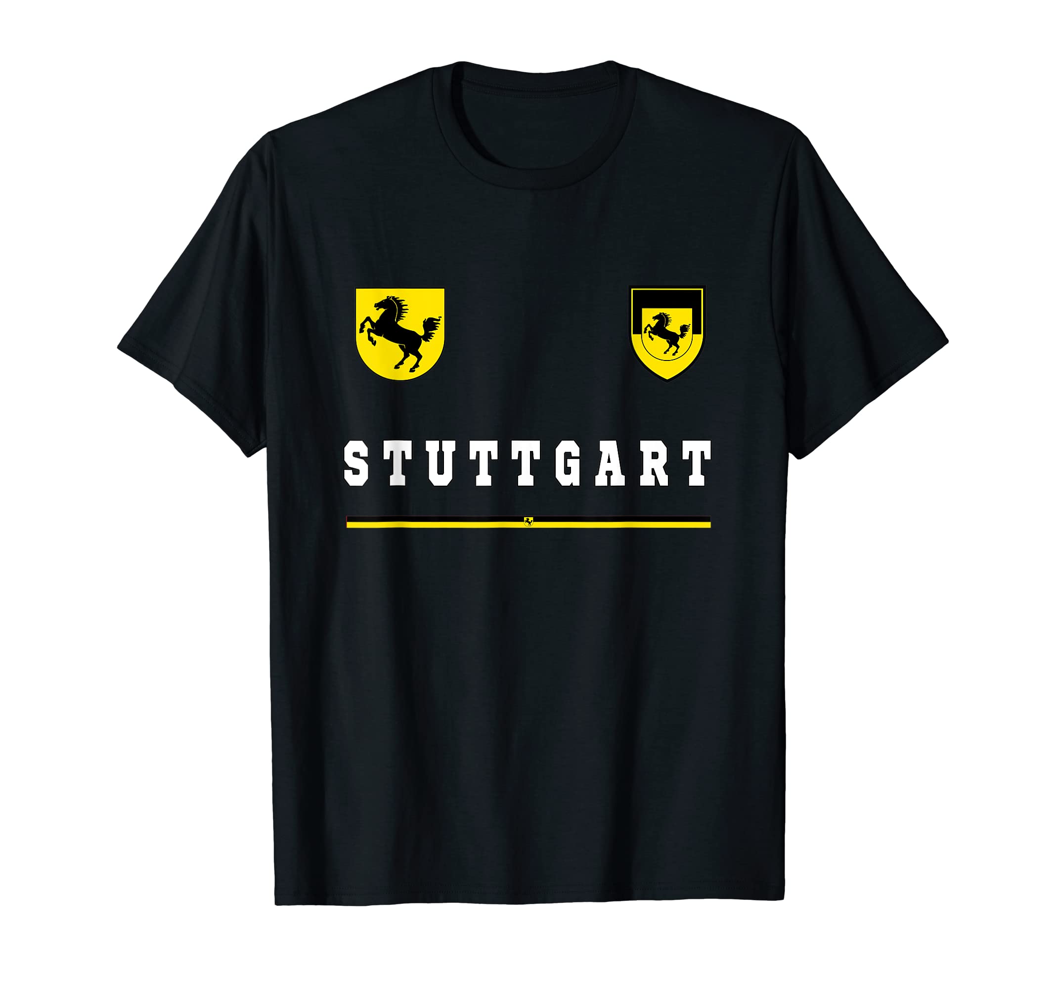 Stuttgart National Pride Stuttgart TeesStuttgart Sports/Soccer Jersey Tee Flag Football T-Shirt