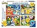 Ravensburger Italy Quattro Puzzle dei Pokemon, Multicolore, 4x100 Pezzi, 06929 3