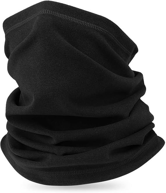 Neck Scarf For Men Thermal Fleece Neck Gaiter Face Mask For Men Women, Winter Windproof Snood Balaclava Tube Scarf For Cold Weather Outdoor Sports Skiing Snowboard:Automobiles & Motorcycles Ski Mask For Men