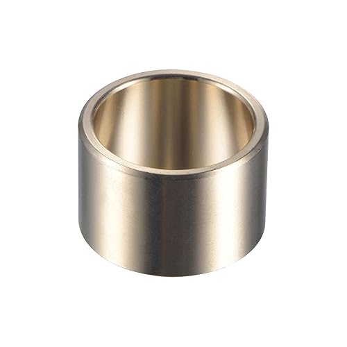 Miniatura 49 de uxcell Cojinetes de manguito 1" diámetro exterior 1-1/4" OD 1" longitud de latón fundido buje autolubricante
