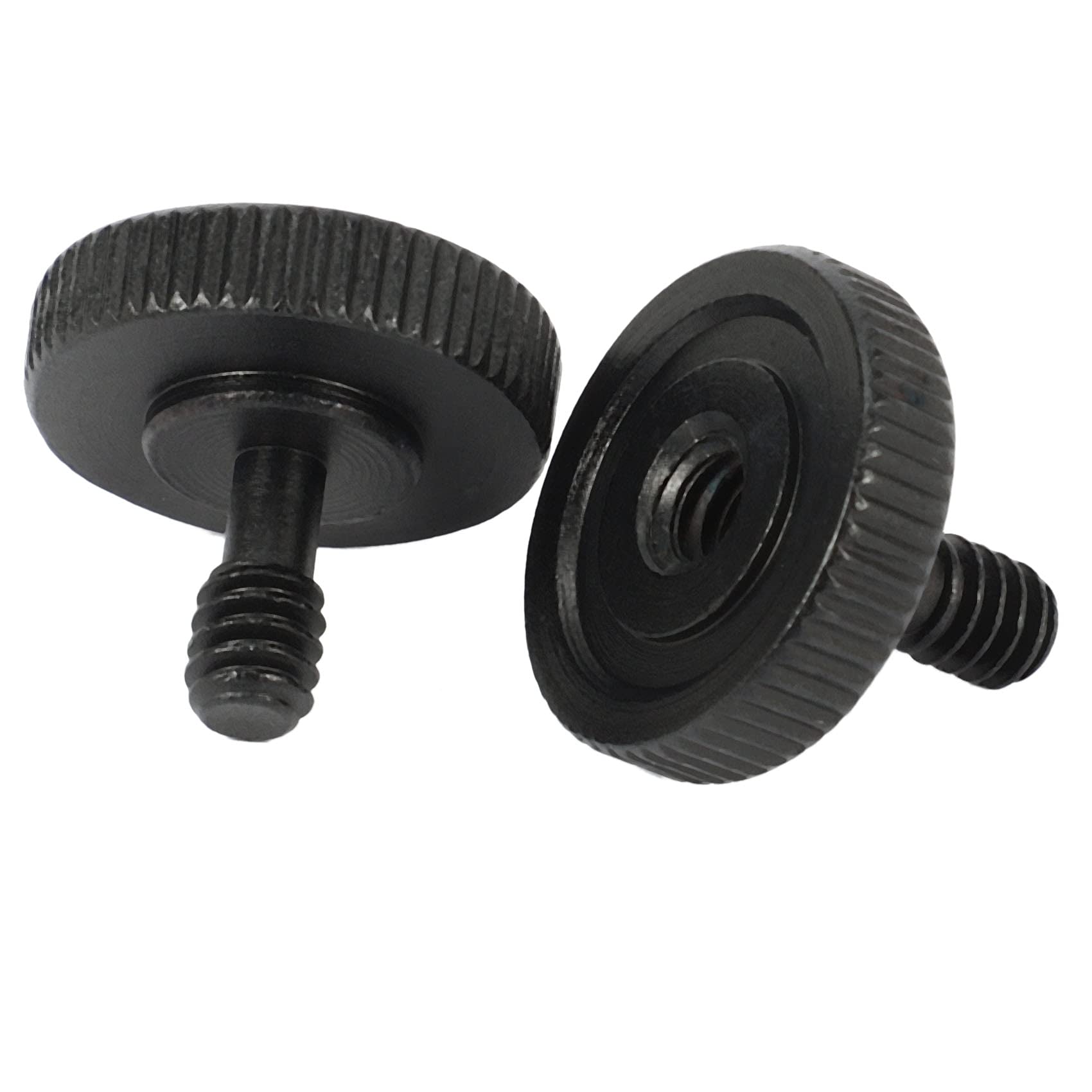 Viti A Testa Zigrinata 1/4" Per Treppiedi - 4 Pezzi, In Lega Alluminio, Per Fotocamere E Videocamere - Foto 12