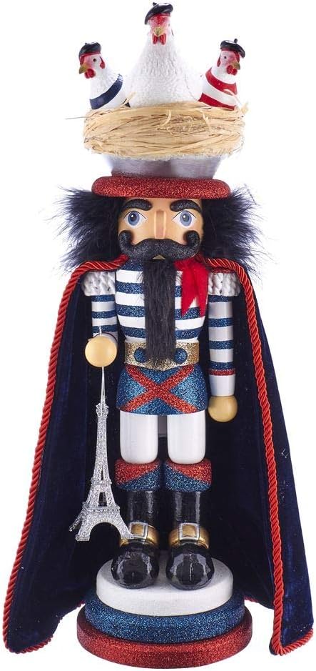 Kurt Adler HA0465 Nutcracker, Multi-Color (17.5-inches Tall)