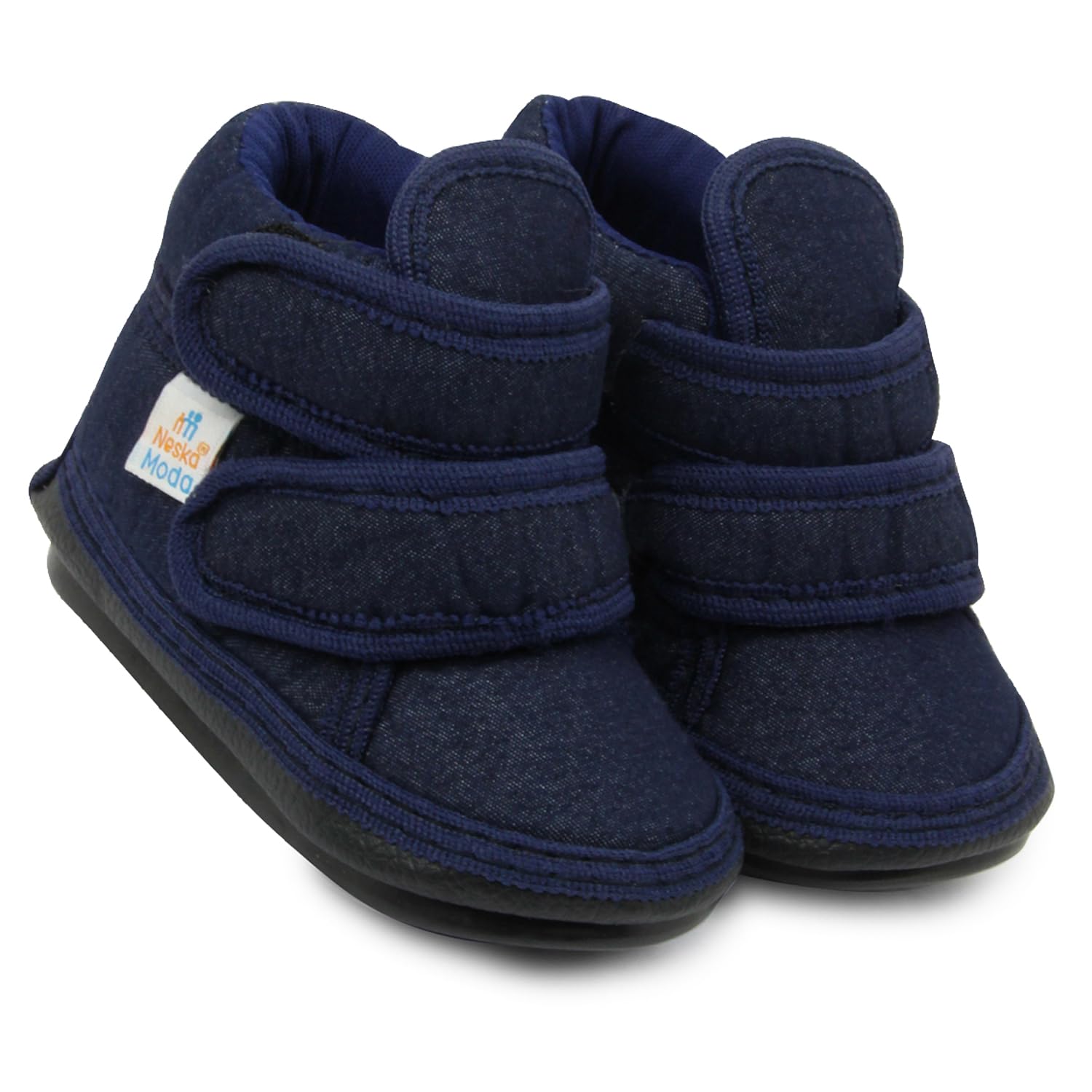 Neska Moda 12 to 15 Months Baby Boys & Girls Cotton Chu Chu Sound Solid Shoes/Booties (Blue)-BT1799 (B0CBQ18D1K) Amazon Price History, Amazon Price Tracker