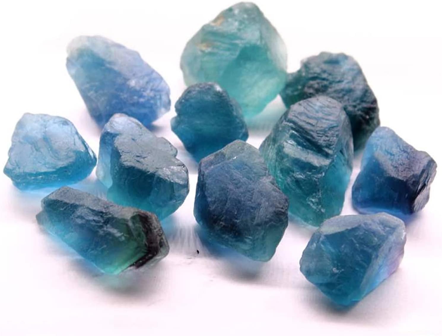 RVBLRDSE 蛍石 115g 天然原 青 蛍石 原石 天然水晶 天然水晶 原石用 粗い結晶標本