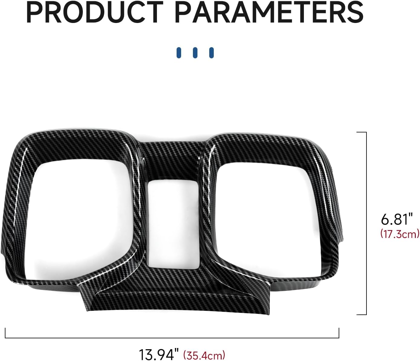 Car Dashboard Instrument Panel ABS Carbon Fiber Decal Sticker Interior Trim Cover for Chevrolet Camaro ZL1 2010 2011 2012 2013 2014 2015 Accessories