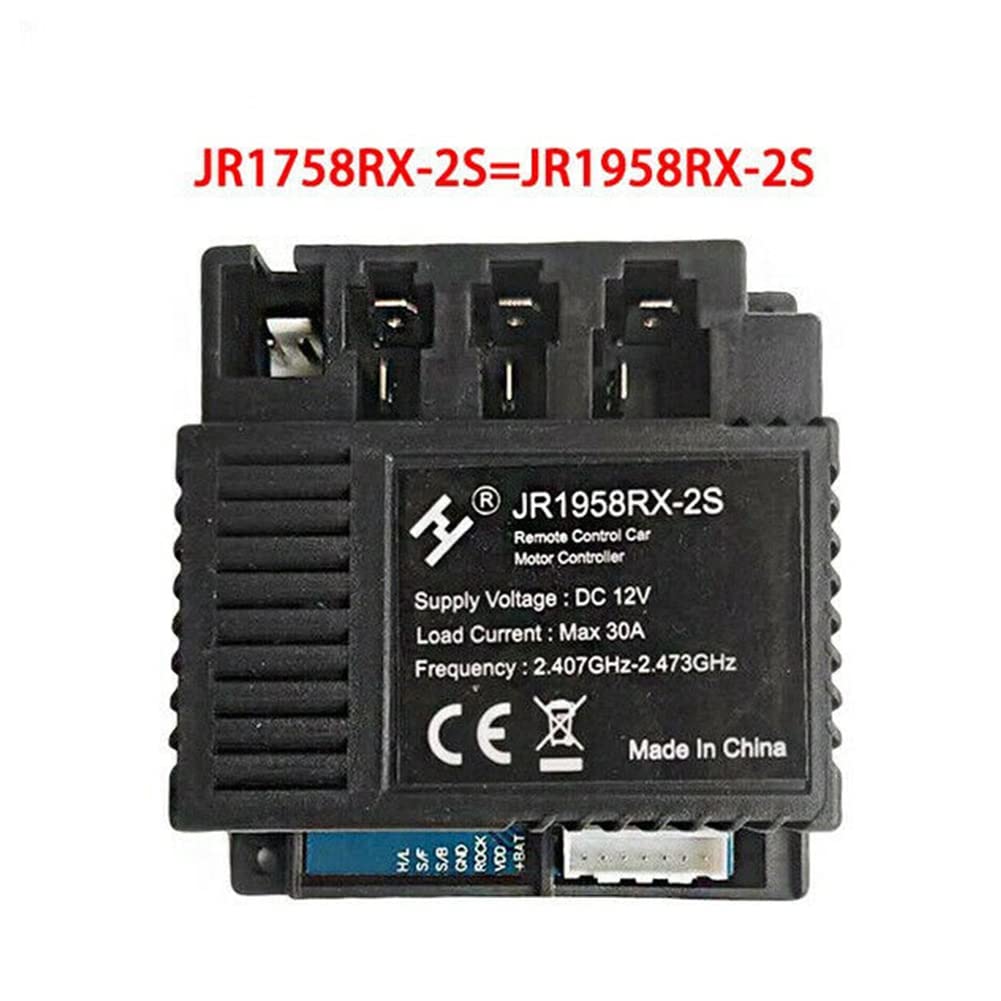 DAZZLEEX – Récepteur RC 6V/12V Pour Voiture électrique Enfant – Modèles JR1705RX, JR1858RX, JR1738RX, Etc.