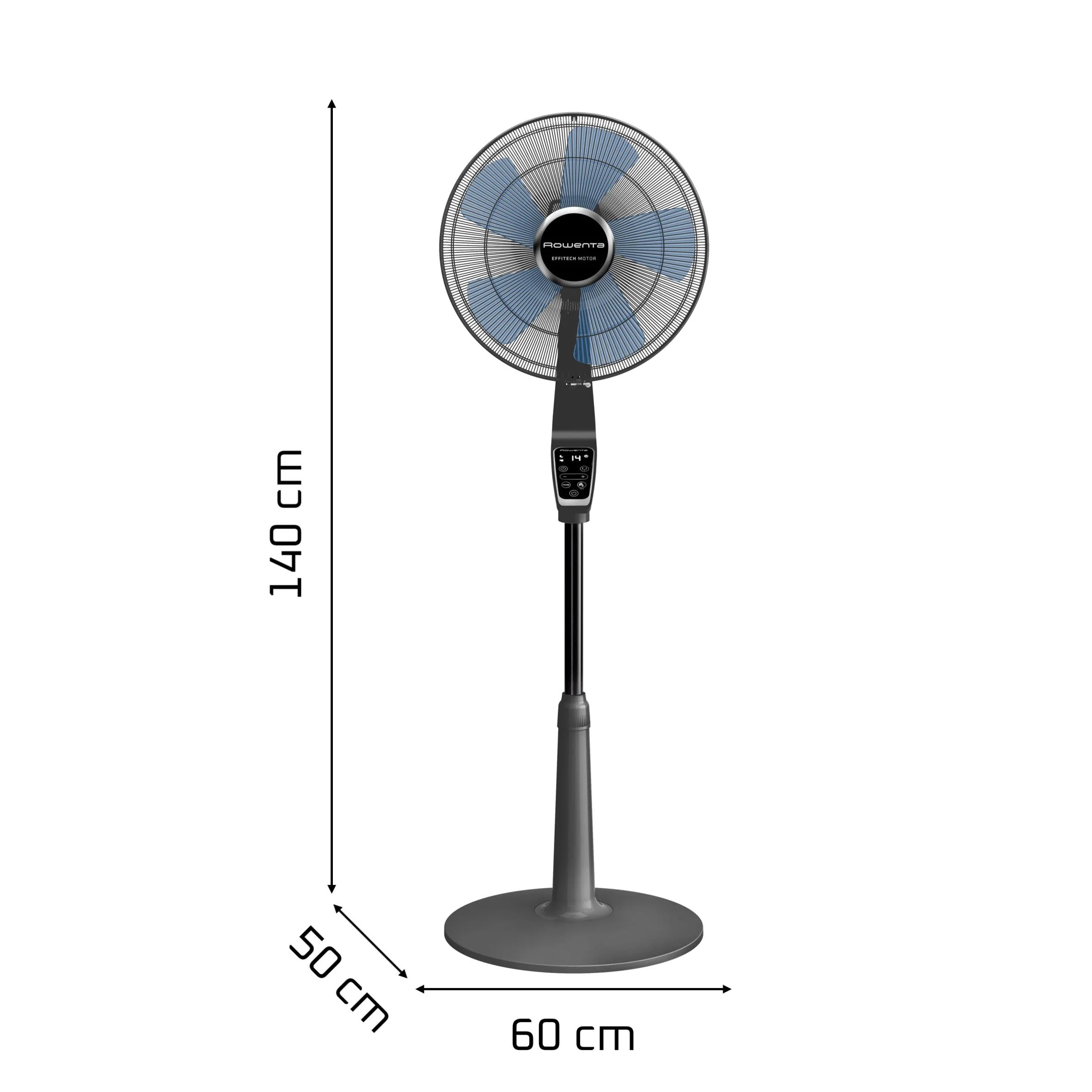 Rowenta Turbo Silence Extreme, Standventilator, leistungsstark, langlebiges Design, energiesparend, VU5677