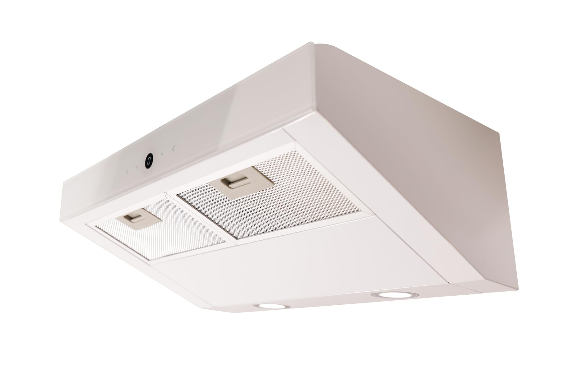 Respekta Dunstabzugshaube unterbau Sanja 60 cm Metallgehäuse Weiß Umluftbetrieb CH12060 W-21 A+ 55–64 dB